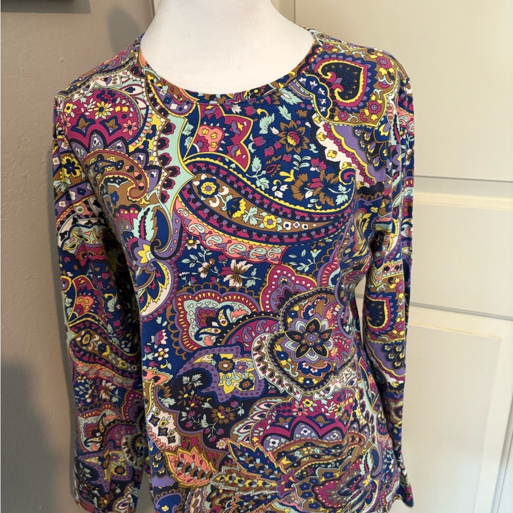 Colorful Paisley Women's Top